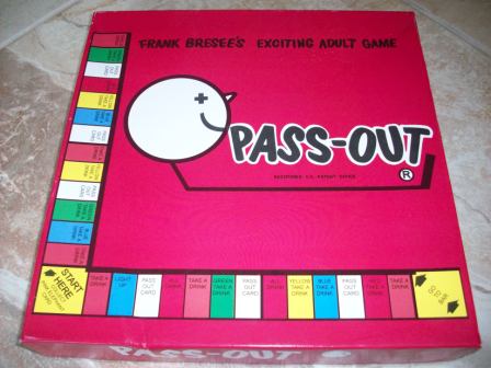 Pass-Out - Exciting Adult Game (2005) - Board Game